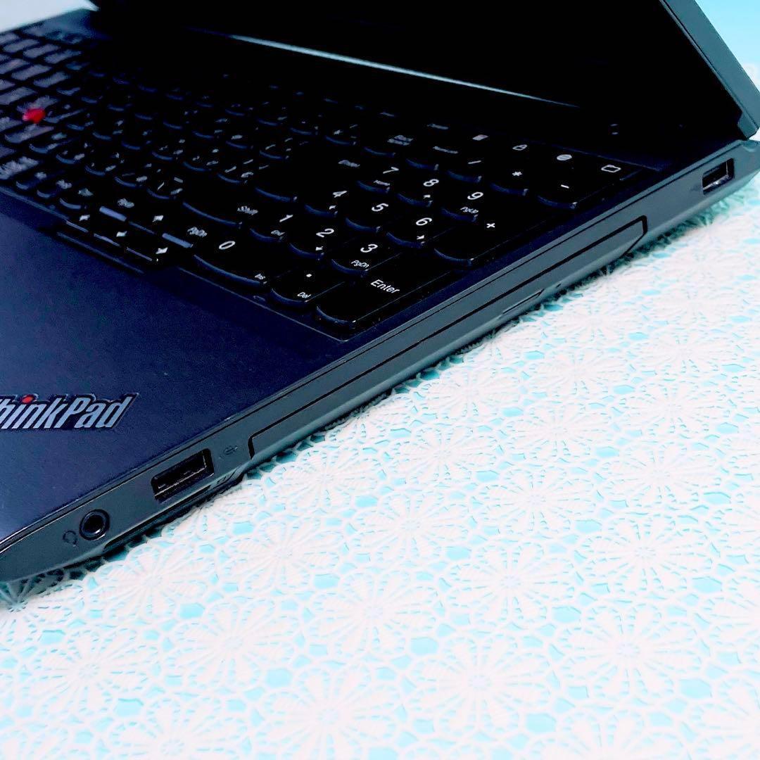 今だけ限定価格‼️初心者おすすめ✨️黒ノートパソコン✨️快適SSD✨️ThinkPad