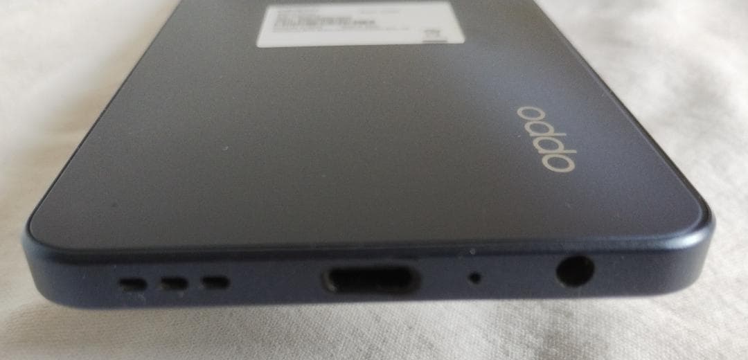 OPPO Reno7 A(OPG04) eSIM(DSDV)対応　ブラック