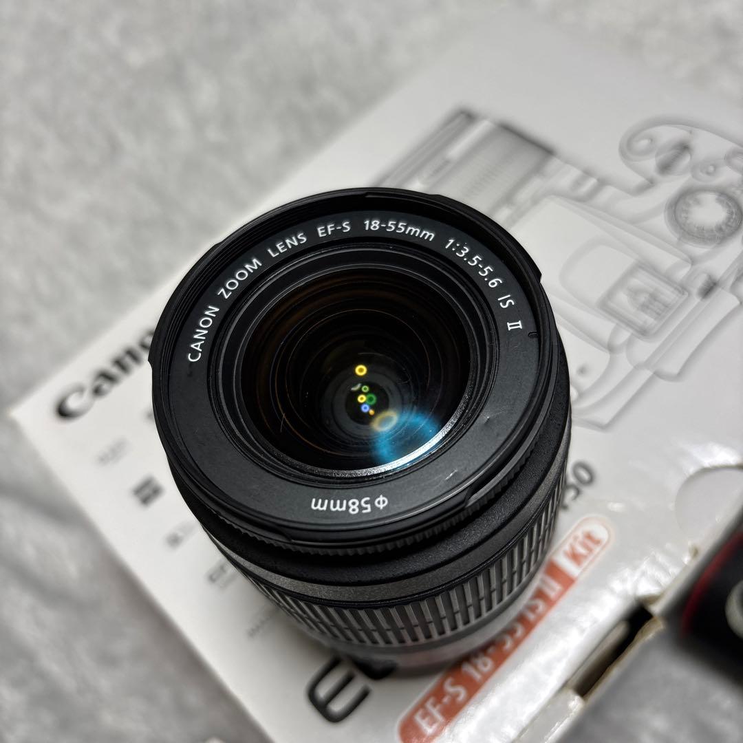 Canon EOS Kiss X50 デジタル一眼レフ(箱付き)(ジャンク扱い)