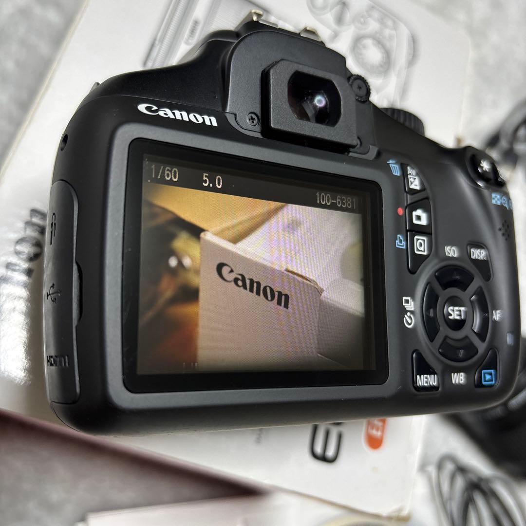 Canon EOS Kiss X50 デジタル一眼レフ(箱付き)(ジャンク扱い)