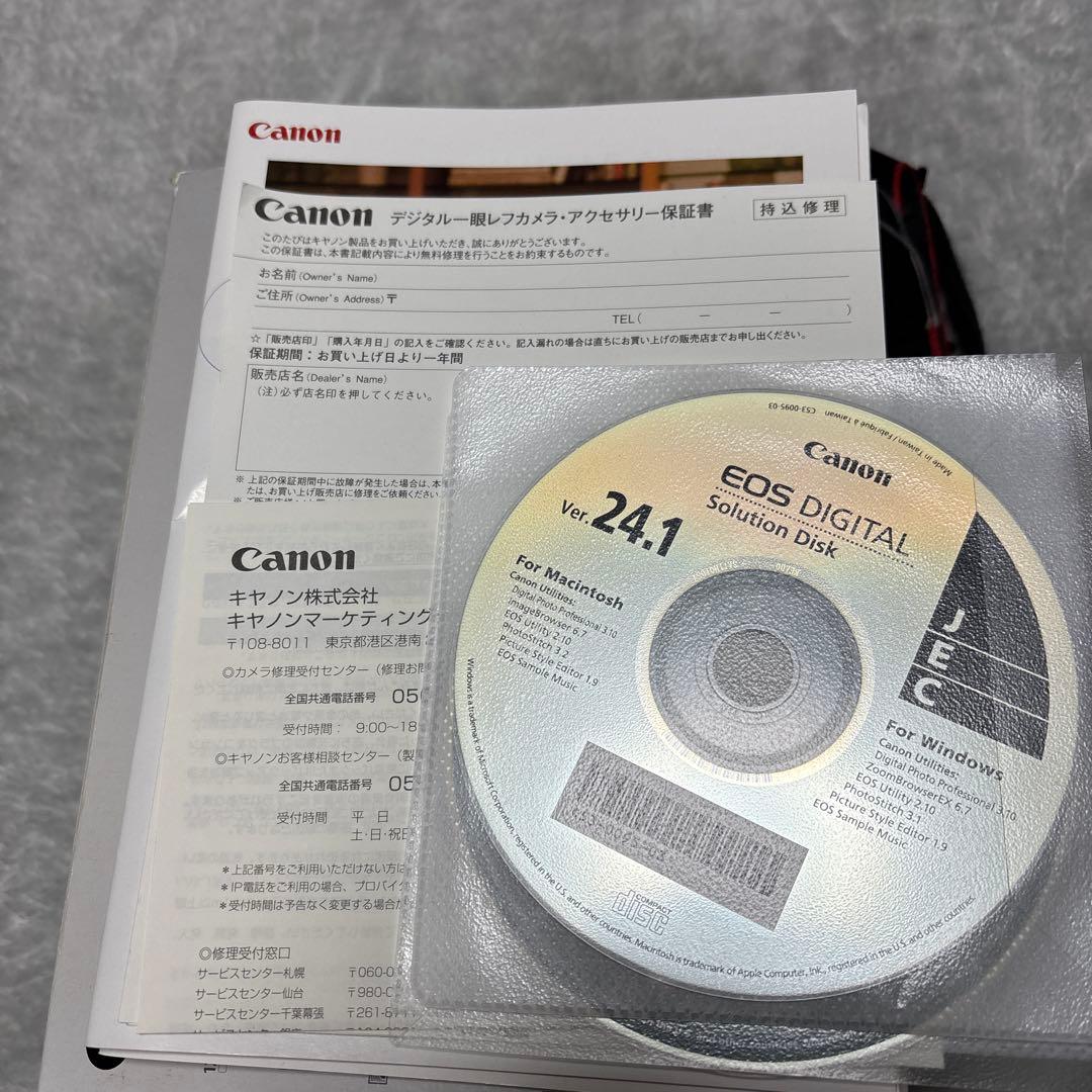 Canon EOS Kiss X50 デジタル一眼レフ(箱付き)(ジャンク扱い)