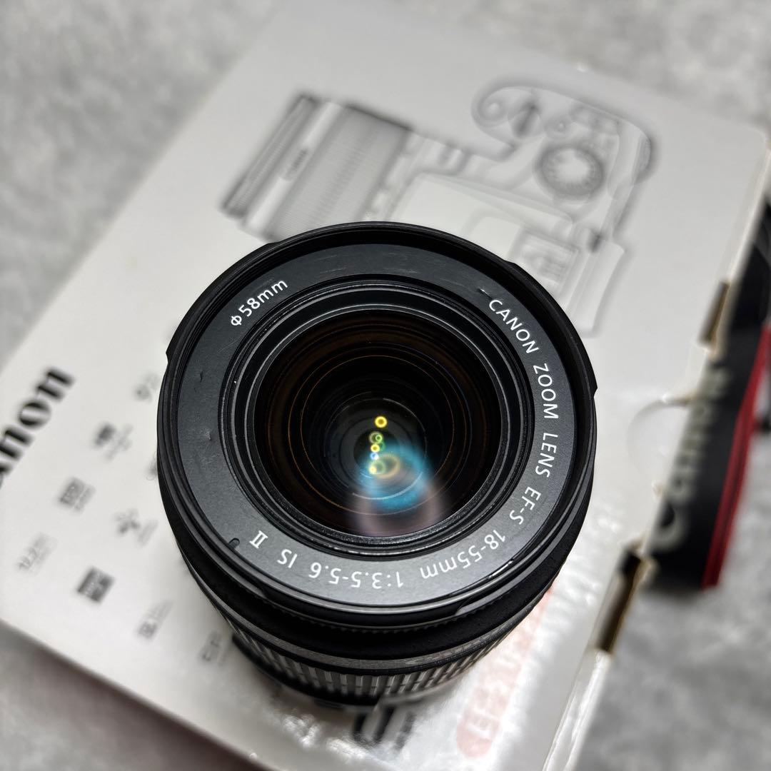 Canon EOS Kiss X50 デジタル一眼レフ(箱付き)(ジャンク扱い)