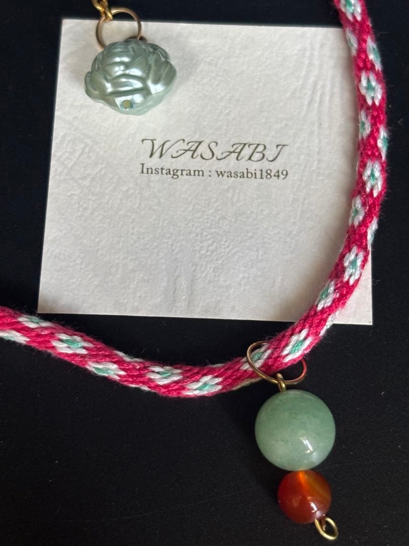 WASABI ハンドメイド チョーカー