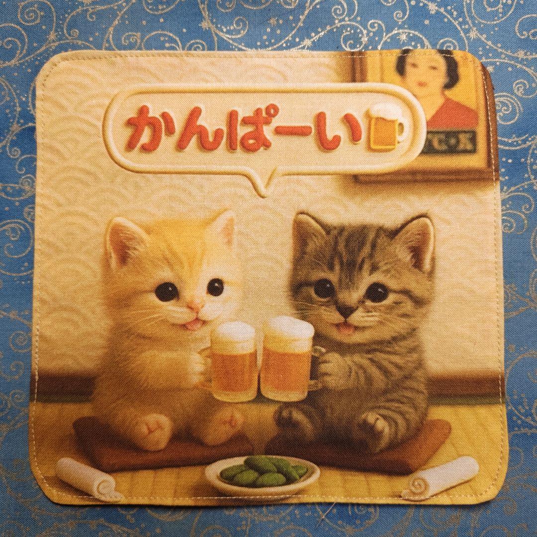ご確認用　まるみ　ハンカチ　ねこちゃん柄　21枚