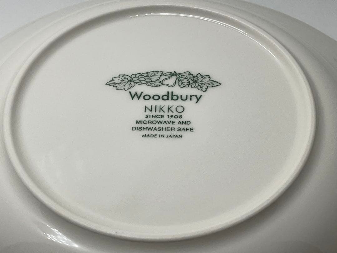 【未使用品】ニッコー パスタプレート 5枚セット NIKKO woodbury