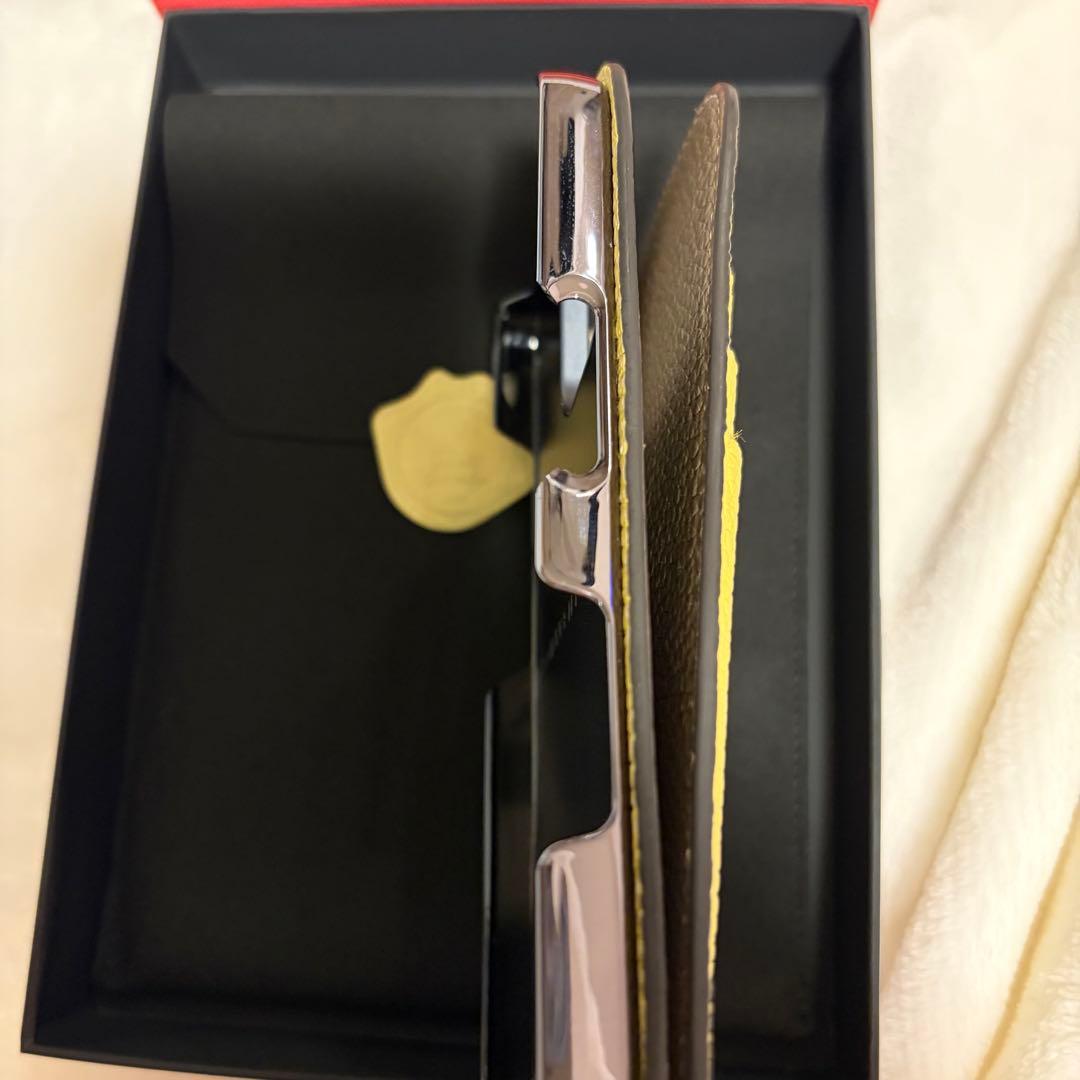 BONAVENTURA iPhone16用 手帳型ケース エトープ・イエロー