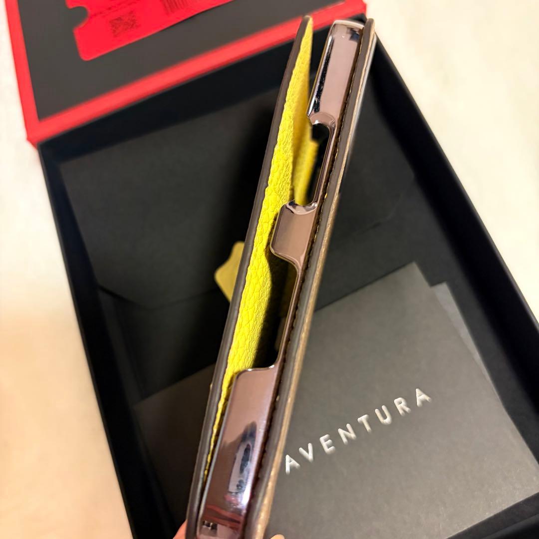 BONAVENTURA iPhone16用 手帳型ケース エトープ・イエロー