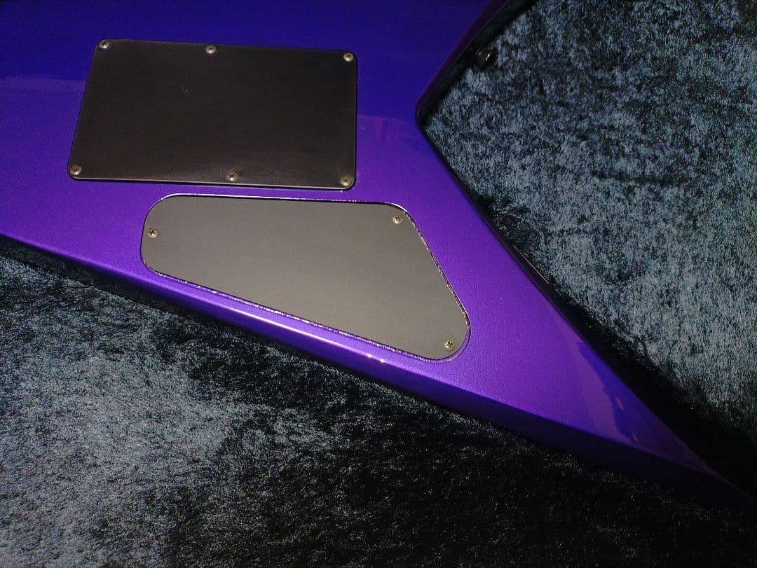 Jackson kv エレキギター 紫 新古品？　日本製　1997年製