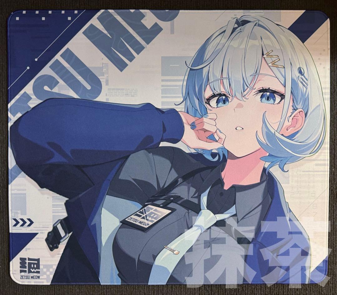 【新品未開封】ZETSUMEOW 喵 布製マウスパッド（490×420mm）
