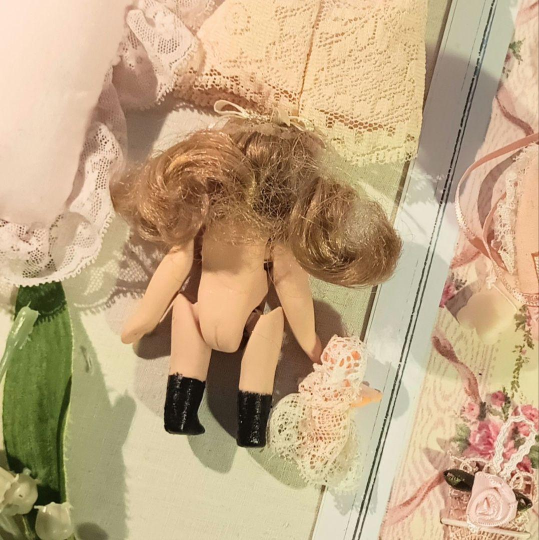 ビスクドール　ミニョネット　ミニチュア　Handmade