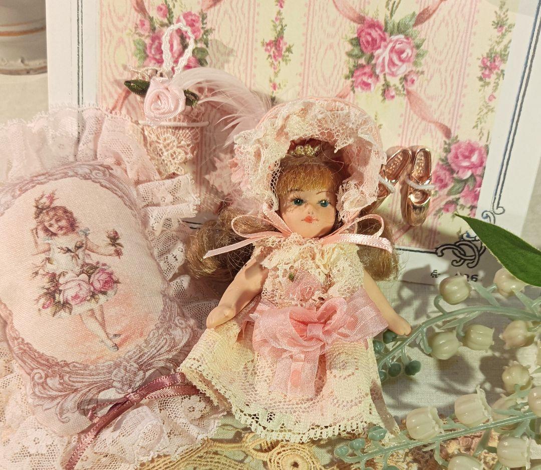 ビスクドール　ミニョネット　ミニチュア　Handmade