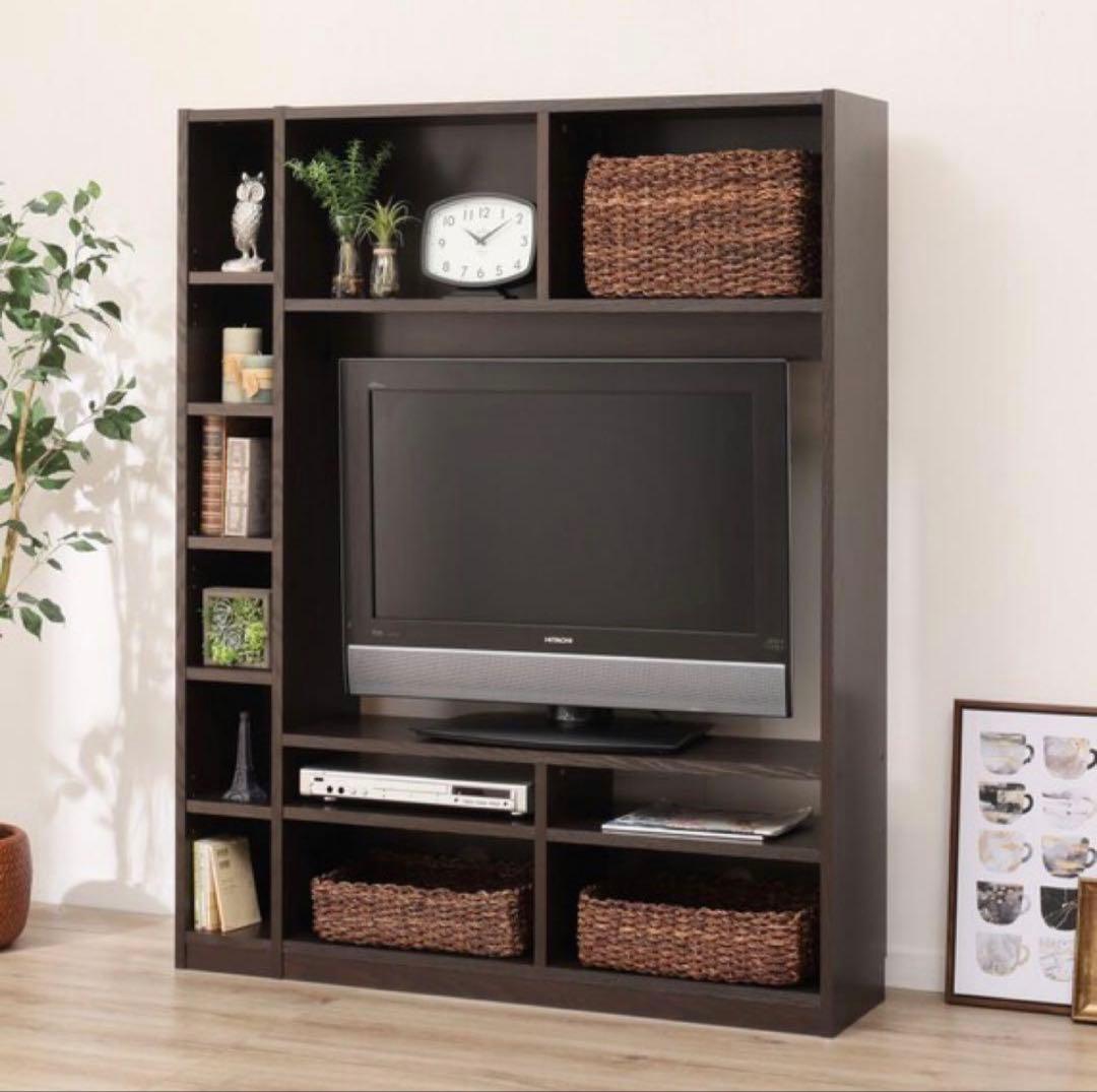 【送料込】ニトリ　テレビボード　Nウェルカー120 DBR