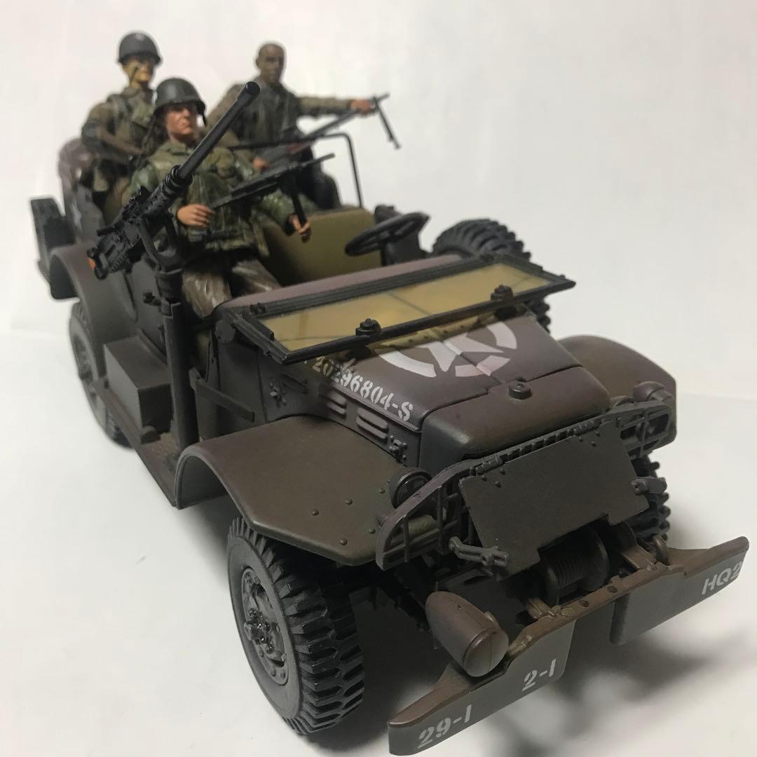 21st センチュリートイズ　1/18ダッジコマンドカージープ&兵士3体