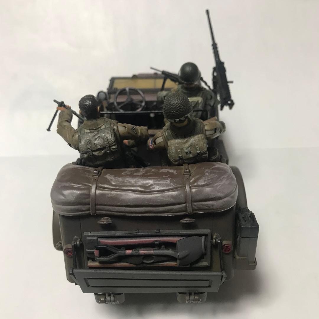 21st センチュリートイズ　1/18ダッジコマンドカージープ&兵士3体