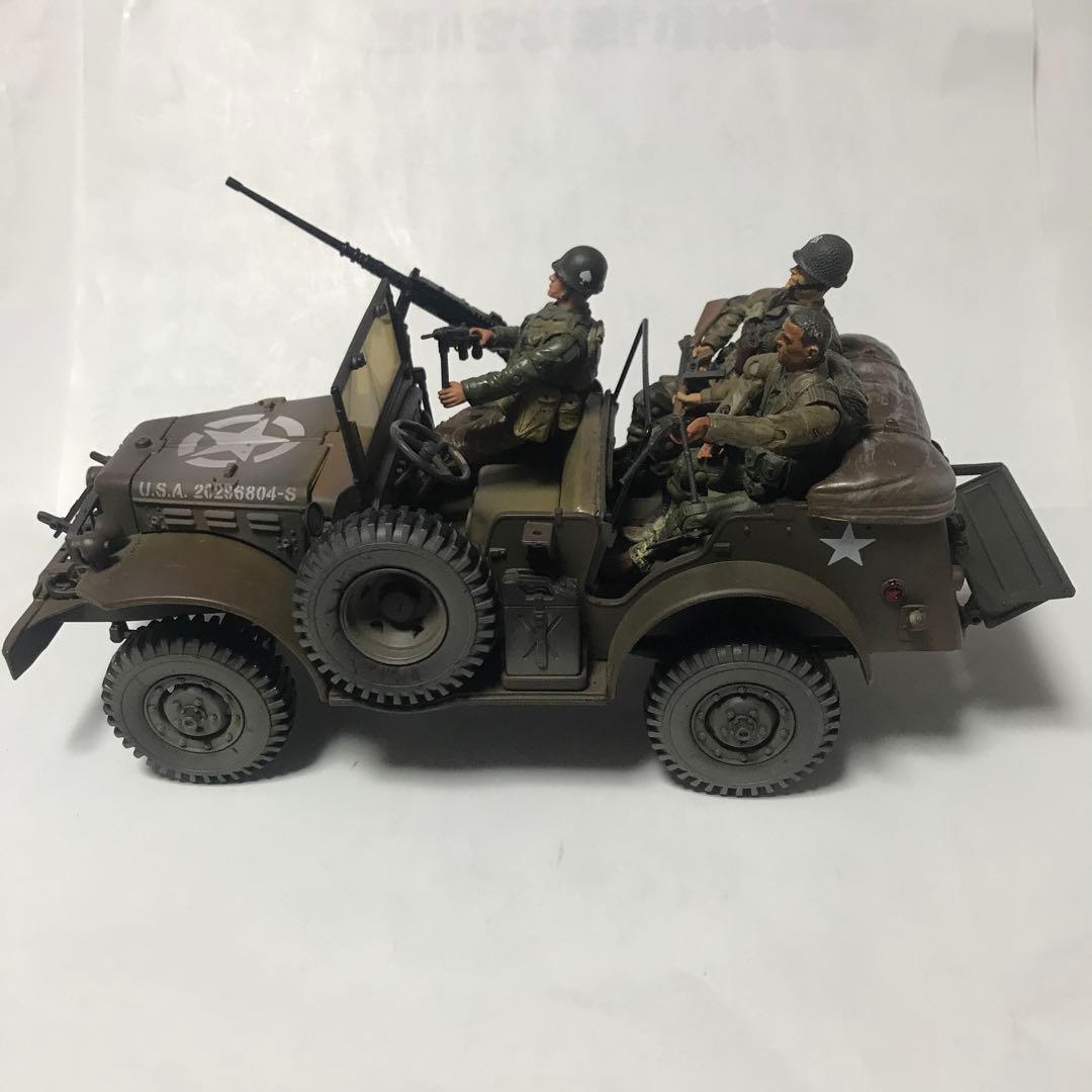 21st センチュリートイズ　1/18ダッジコマンドカージープ&兵士3体