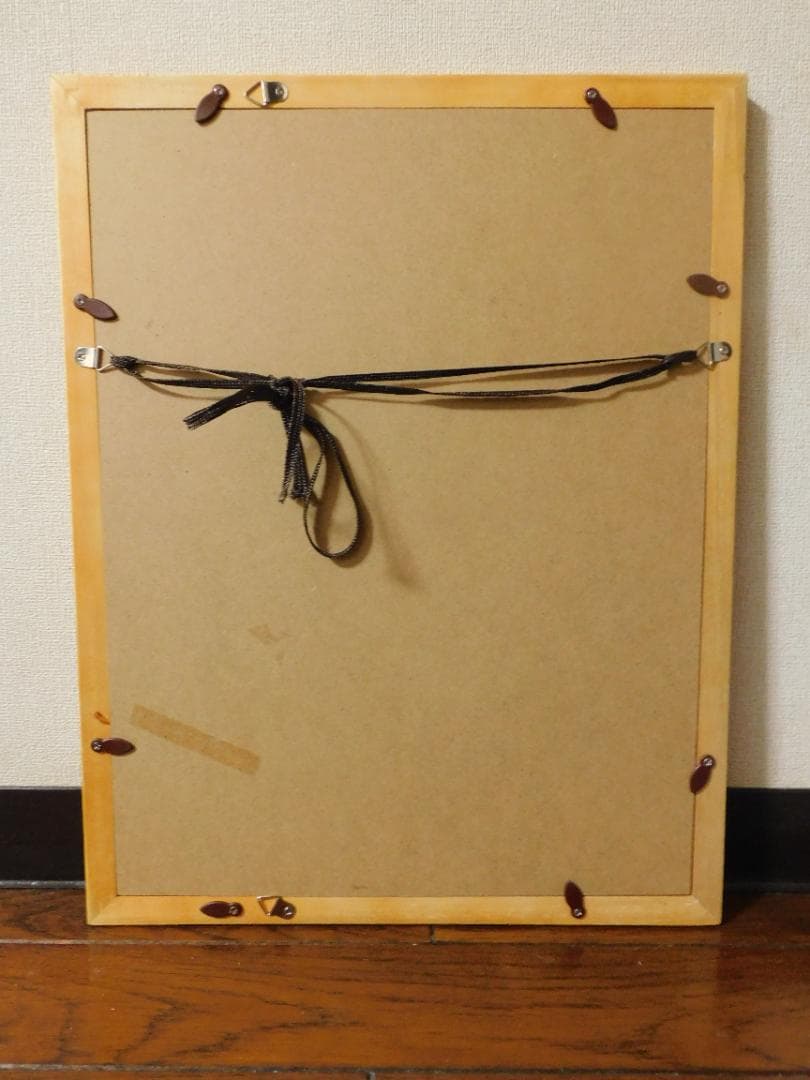 「パリの街角・オレンジ色のカフェ」