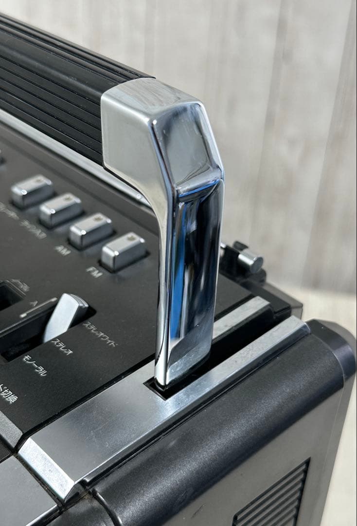 動作品|Sharp シャープ 大型ラジカセGF-505SB レトロラジオ