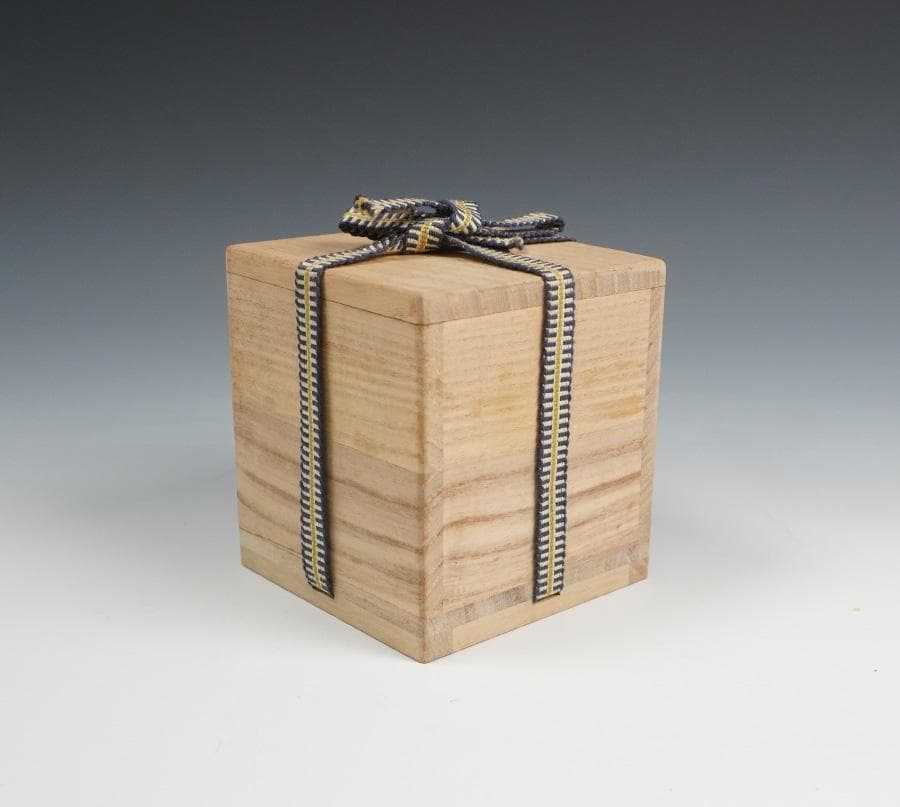 中里嘉孝 絵唐津ぐいのみ 盃 共箱 酒器