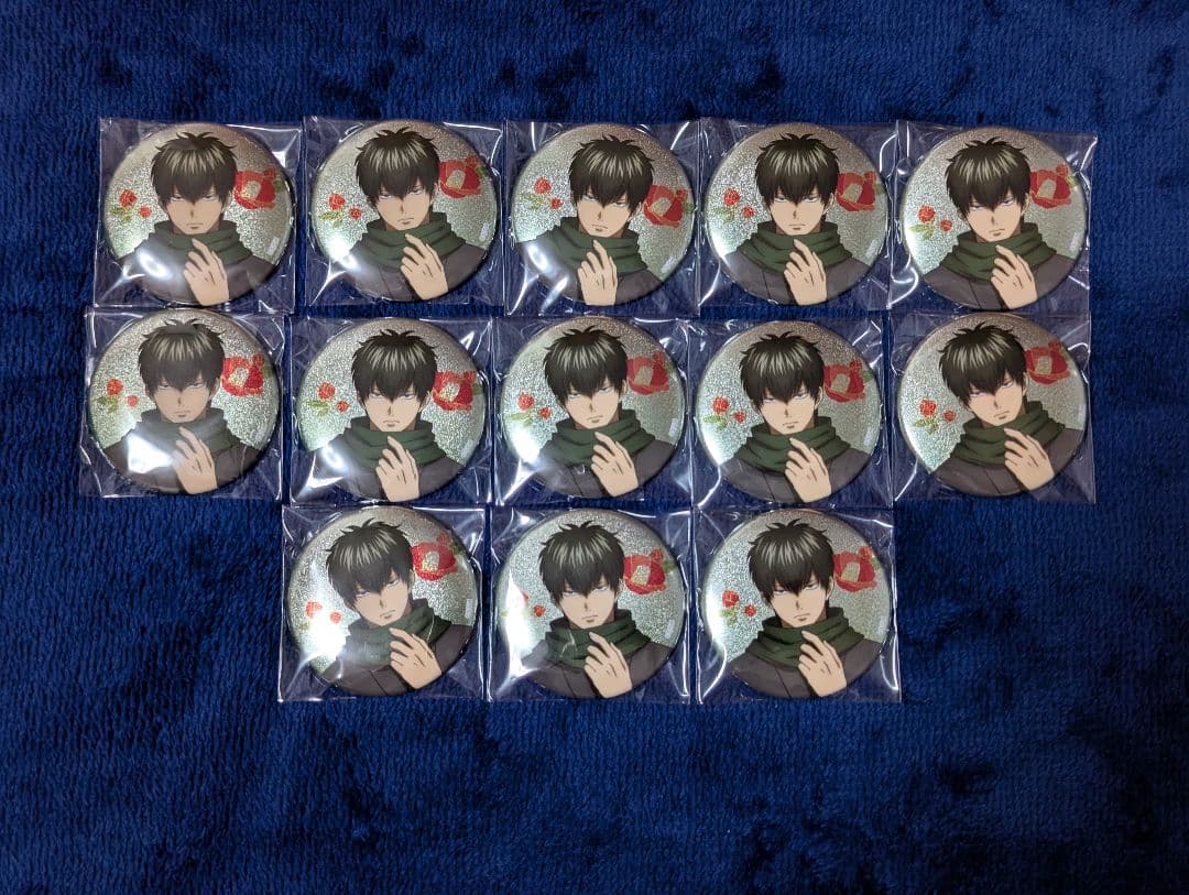 銀魂 椿の花 土方 缶バッジ まとめ売り