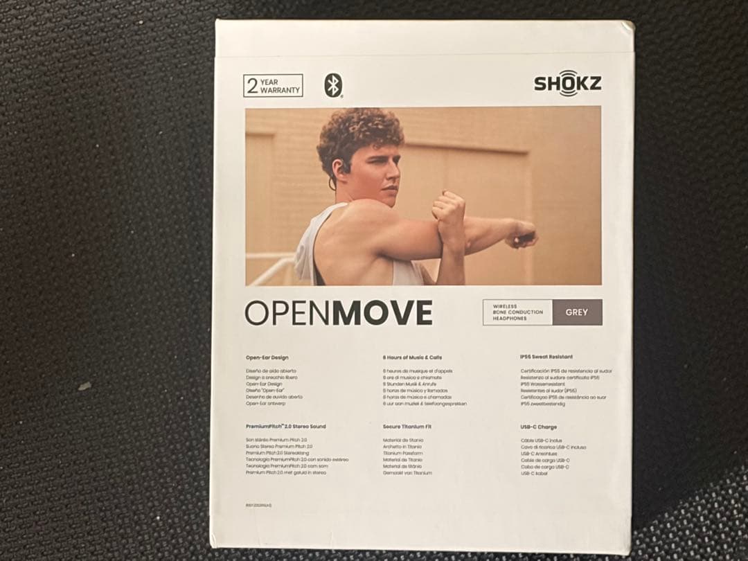 【再・お値下げ実施】新品未使用 shokz OPEN MOVE
