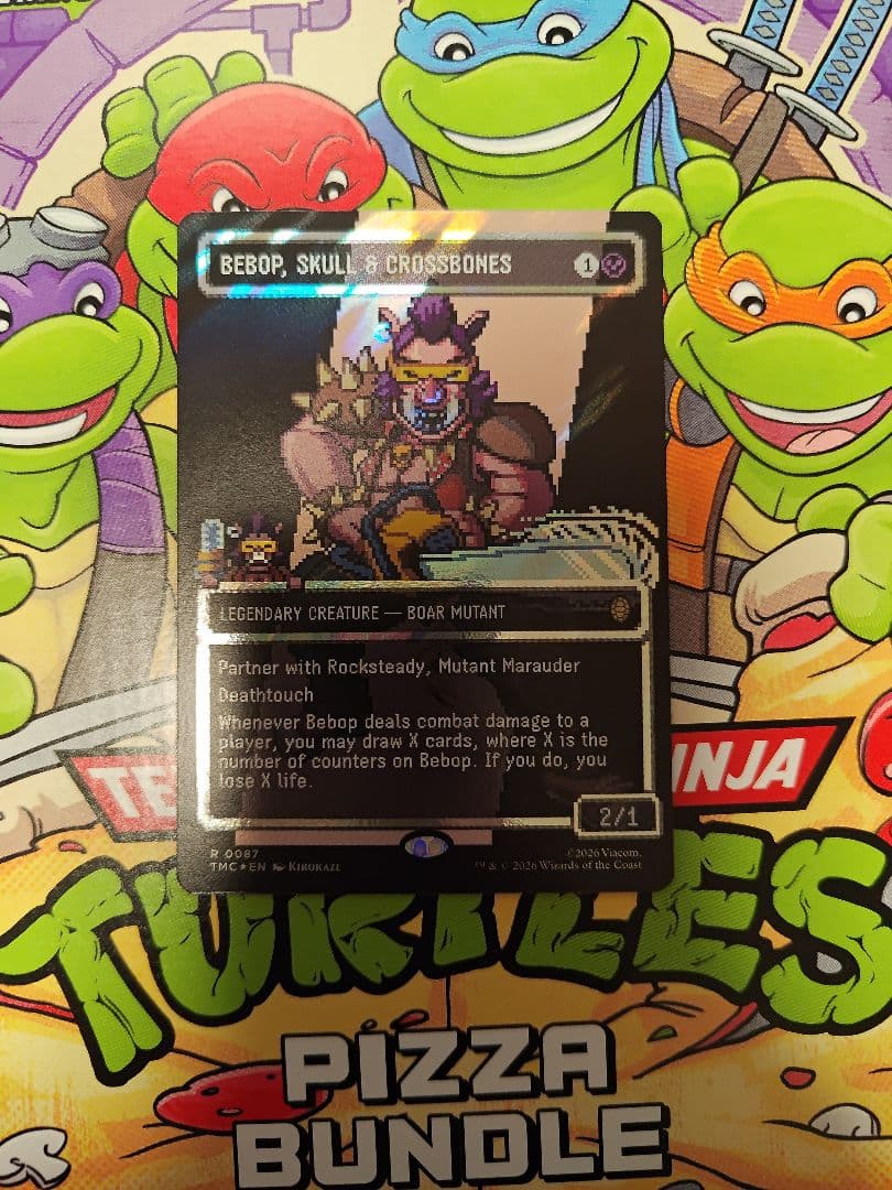 MTG TMC《スカル＆クロスボーン、ビーバップ》サージfoil　英語