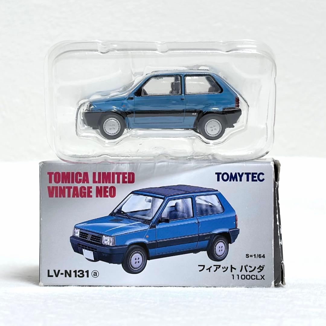 トミカ リミテッドビンテージネオ フィアットパンダ 青 1100CLX