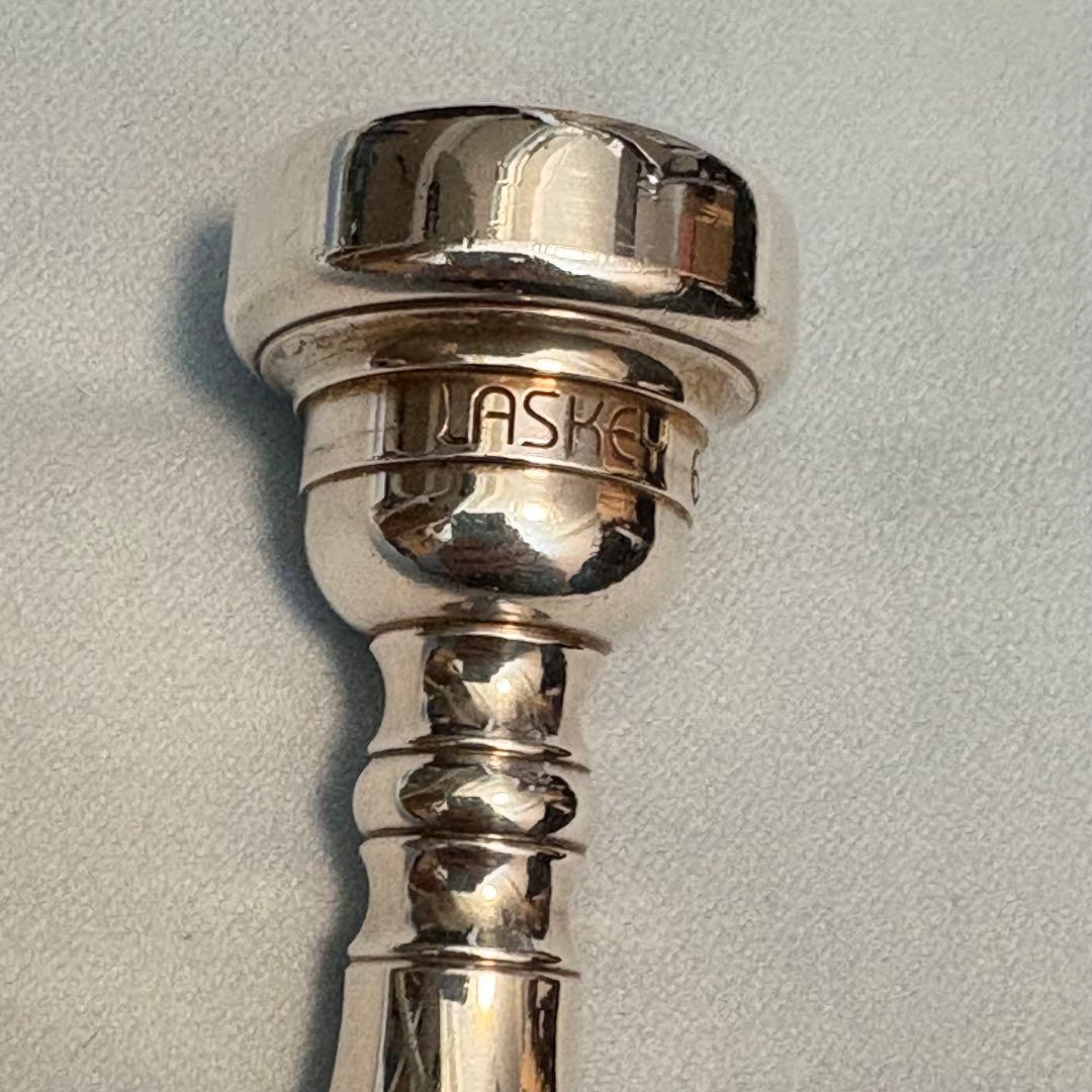 【復刻前】LASKEY 65MD トランペットマウスピース ラスキー