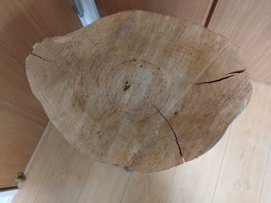 木製ラウンドスツール