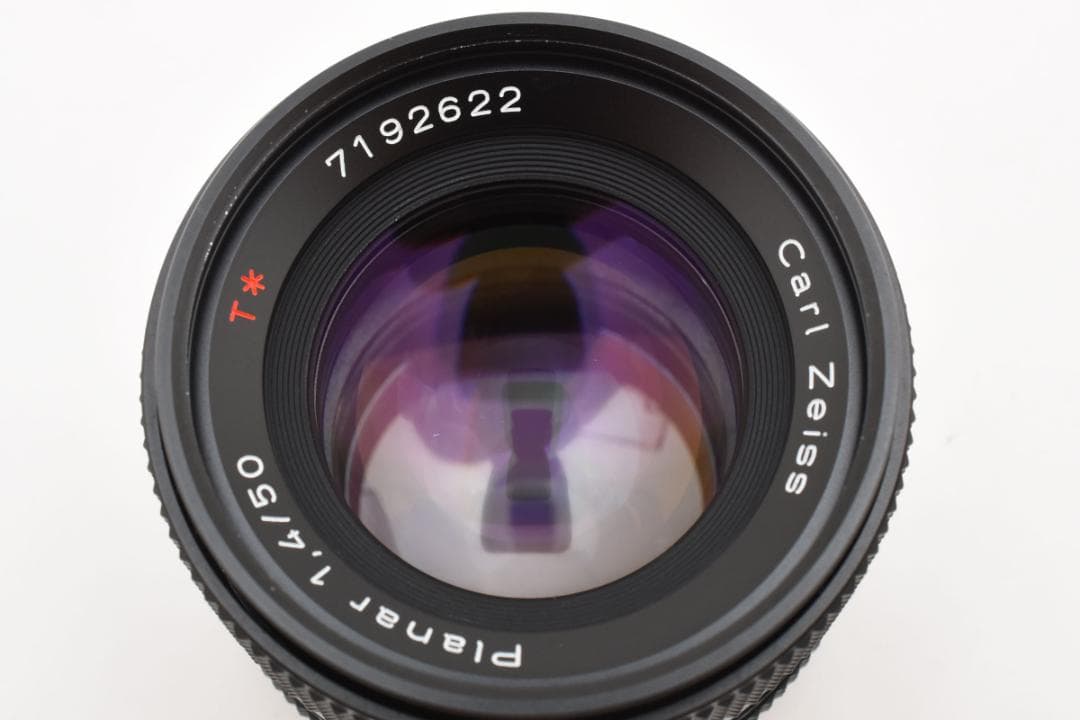 ★美品 CONTAX コンタックス PlanarT* 50mm F1.4 MMJ