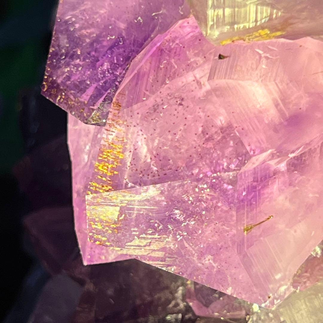 ファントム アメジストクラスター 原石 紫水晶 天然石 パワーストーン