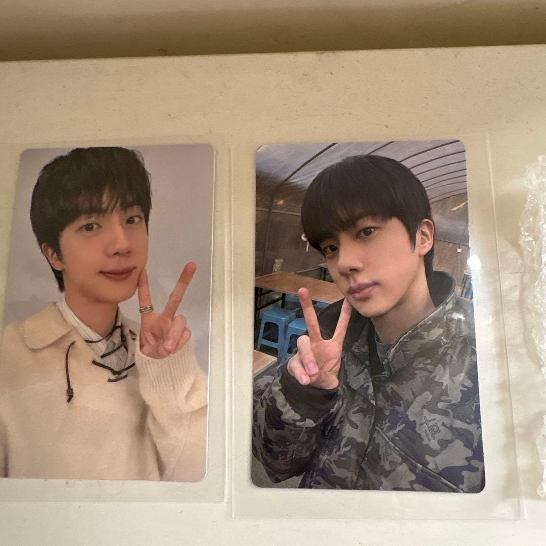 BTSバンタン　アリラン　グローバル特典　ジンJINキーホルダーセルカ2枚