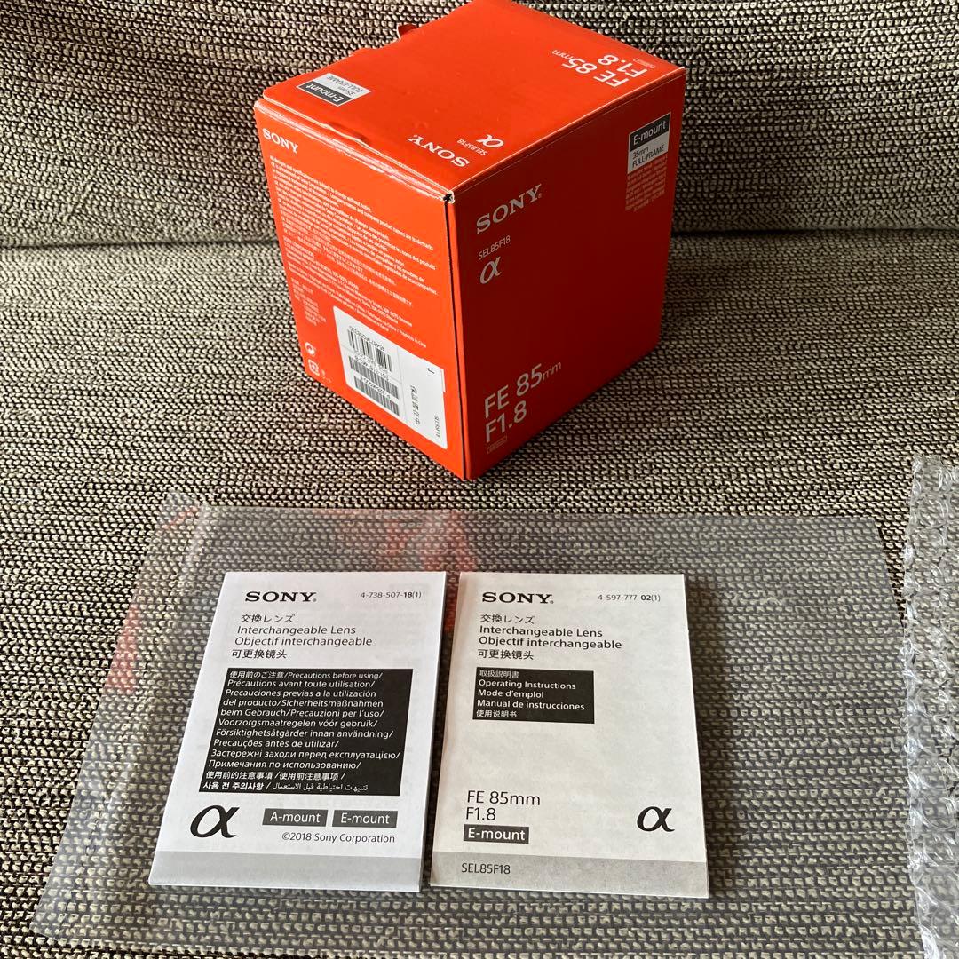 【m様用】SONY 【SEL85F18】FE 85mm F1.8 単焦点レンズ