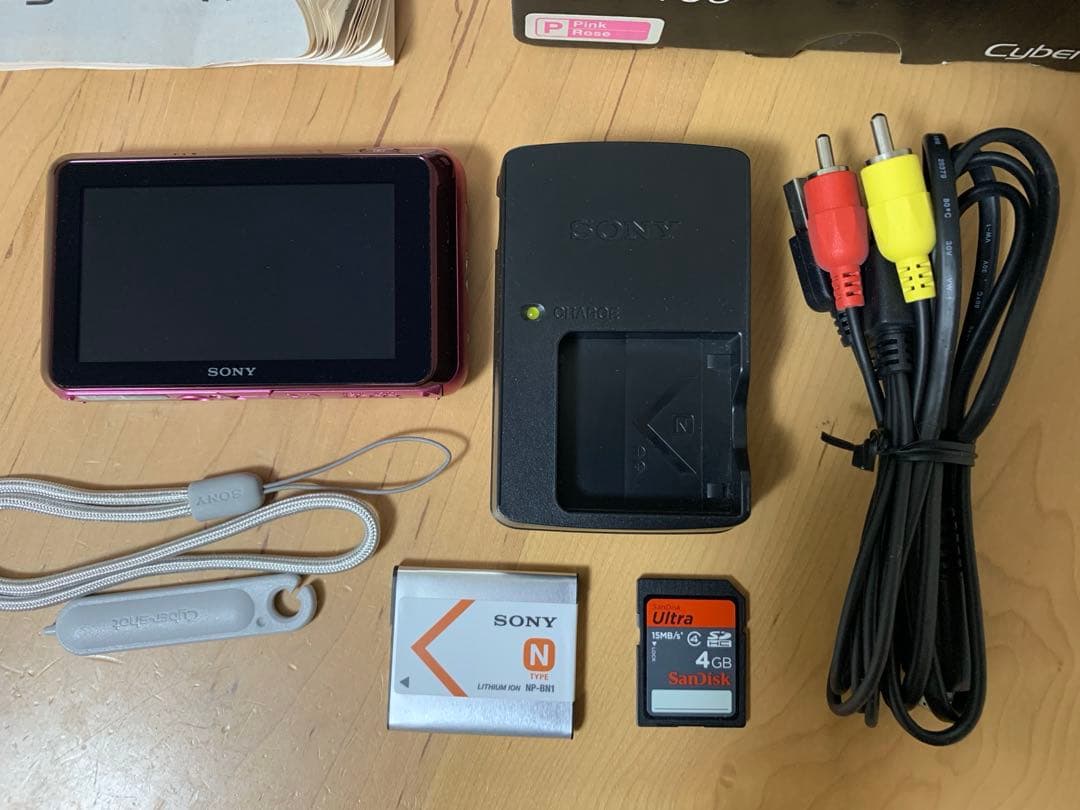 【希少】美品 SONY Cyber-shot DSC-T99 ピンク