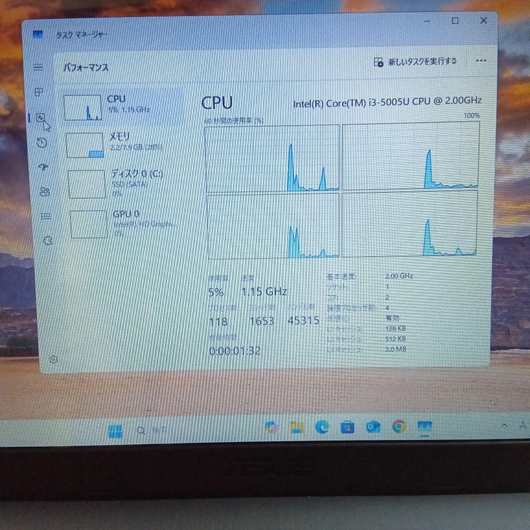 ASUS ノートPC