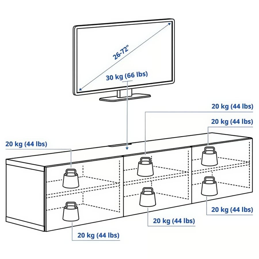 IKEA ベストー　テレビ台