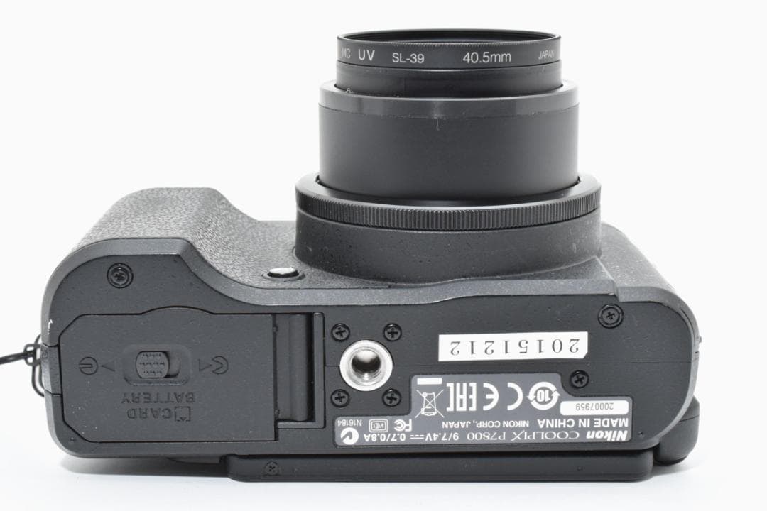 Nikon COOLPIX P7800 ブラック デジタルカメラ コンデジ