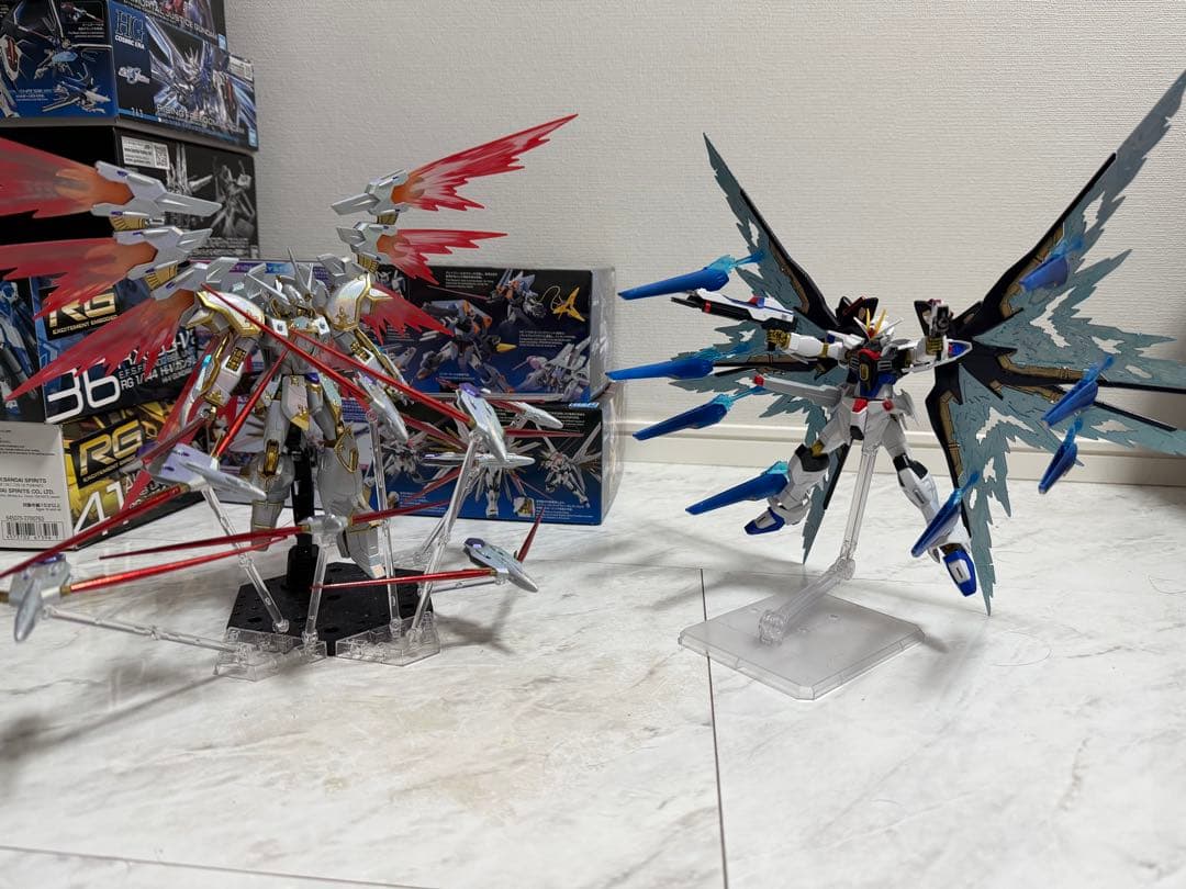 ガンプラHG.RGSEED系列含むまとめ売り一部塗装有り