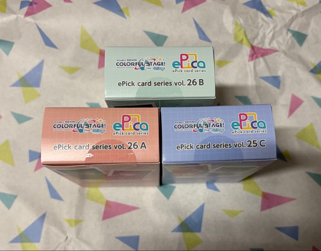 プロセカ　エピカ　未開封箱