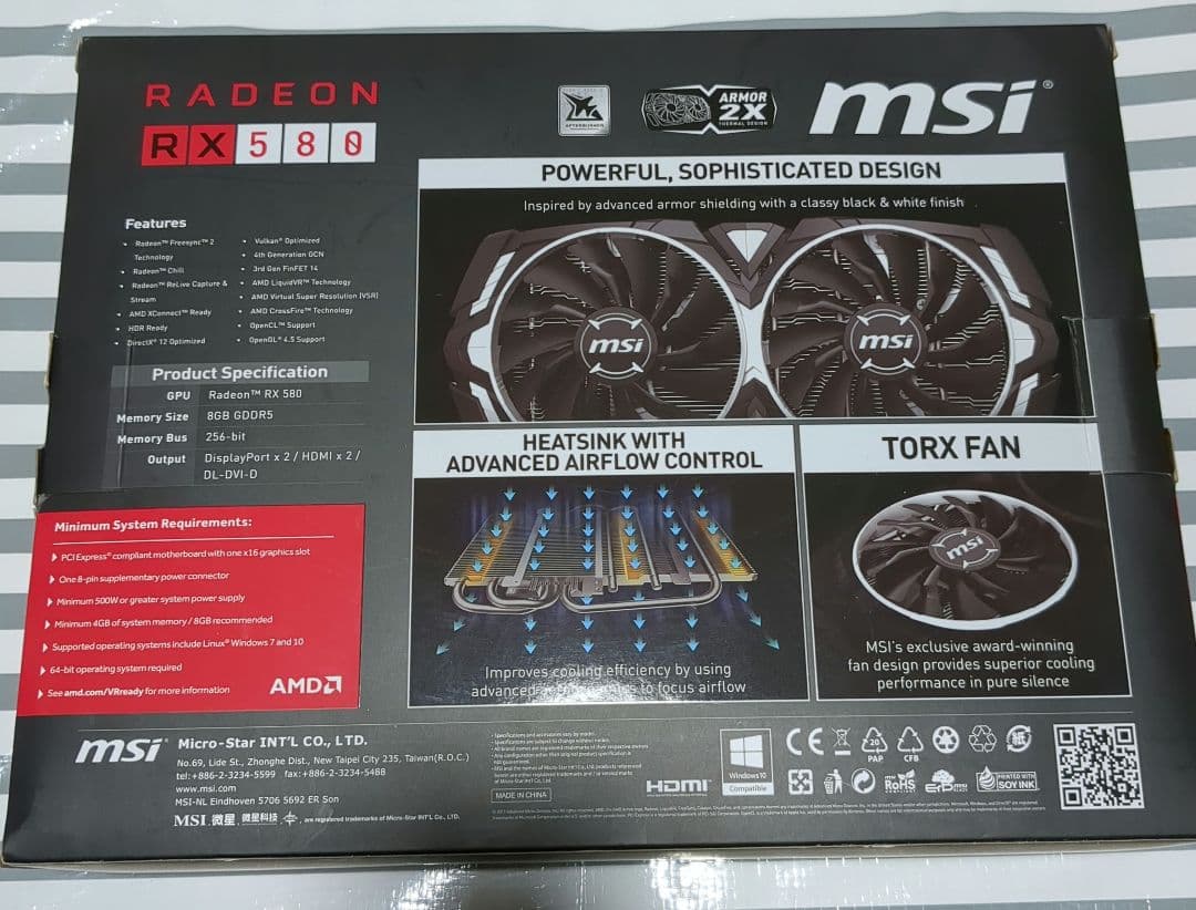 RADEON RX 580 8GB グラボ