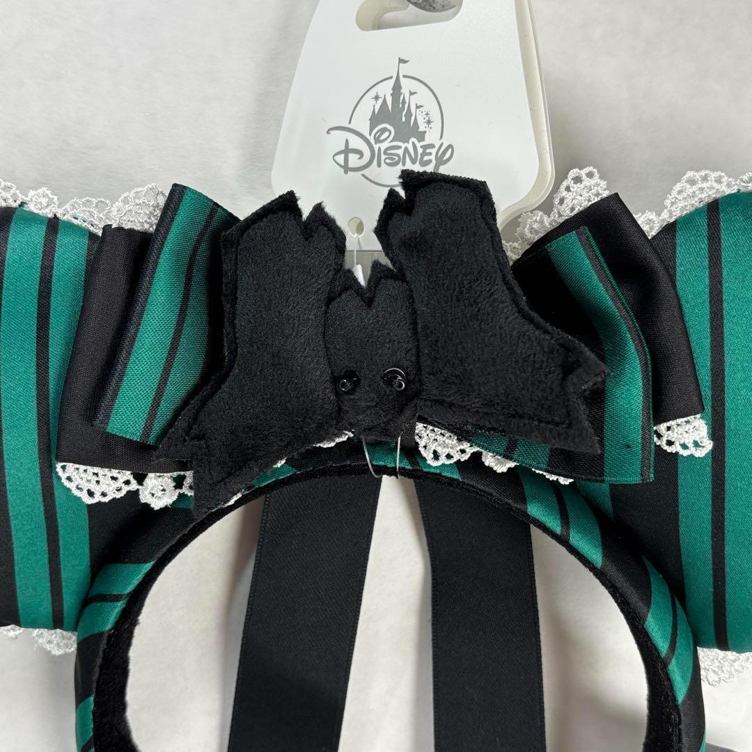 【海外ディズニー限定】 ホーンテッドマンション　カチューシャ　グリーンブラック