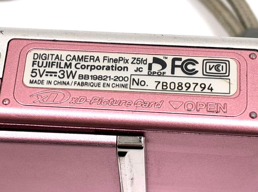25M10-245 フジフイルム FinePix Z5fd デジカメ ピンク