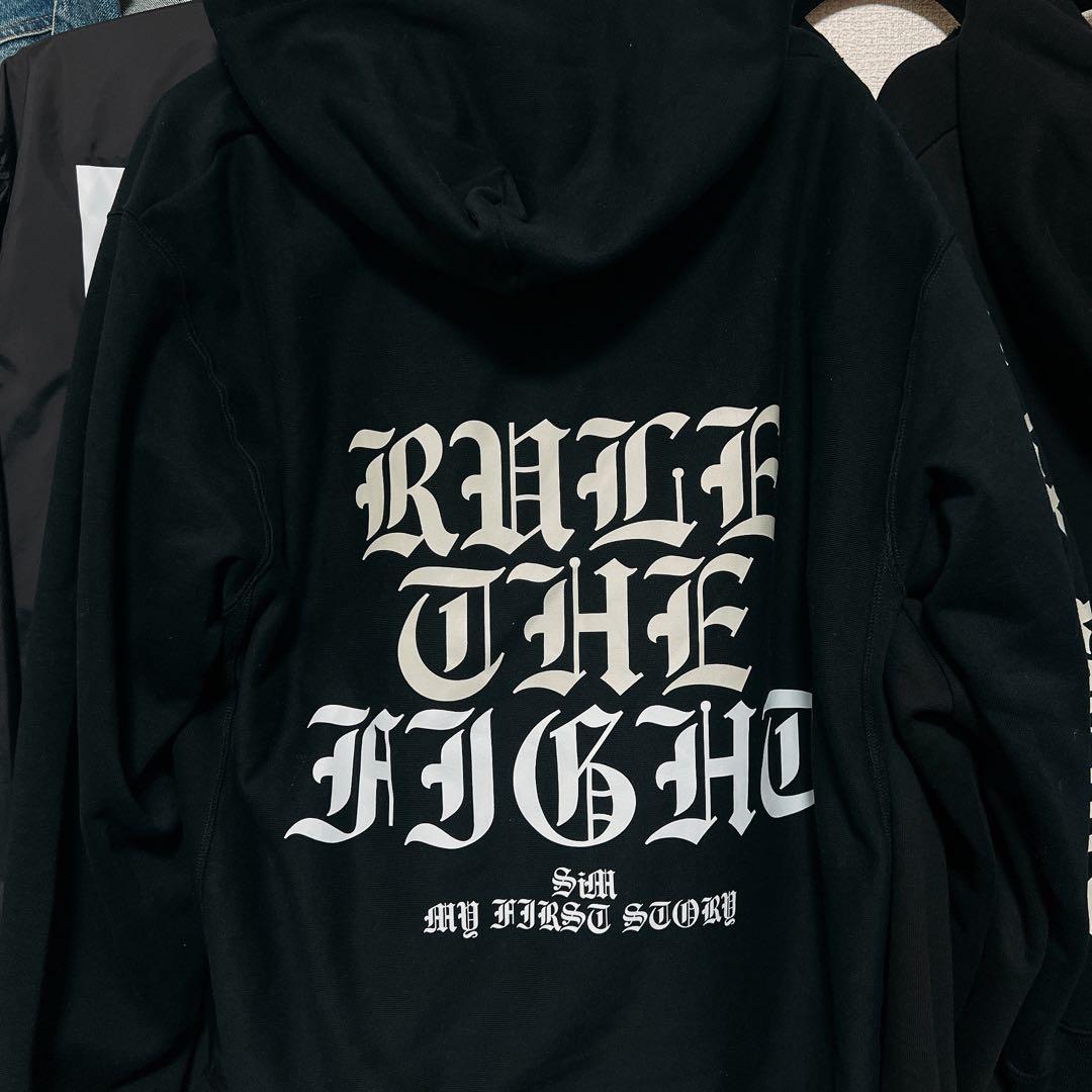 ルザフェ RULE THE FIGHT PULLOVER HOODIE