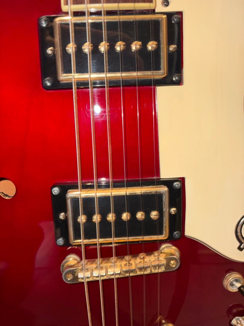 Gibson P-94搭載エピフォンYEC Riviera ビグスビー付き