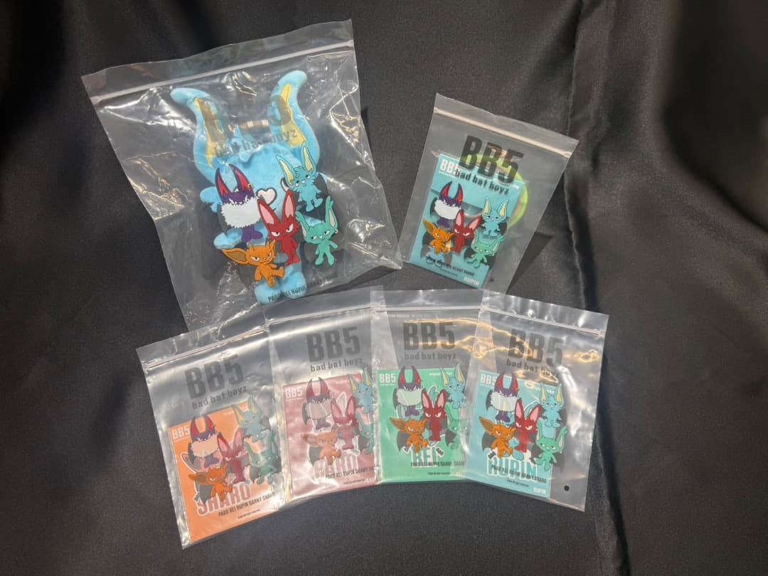 Creator Dream Fes 赤リストバンド & BB5キャラクターグッズ