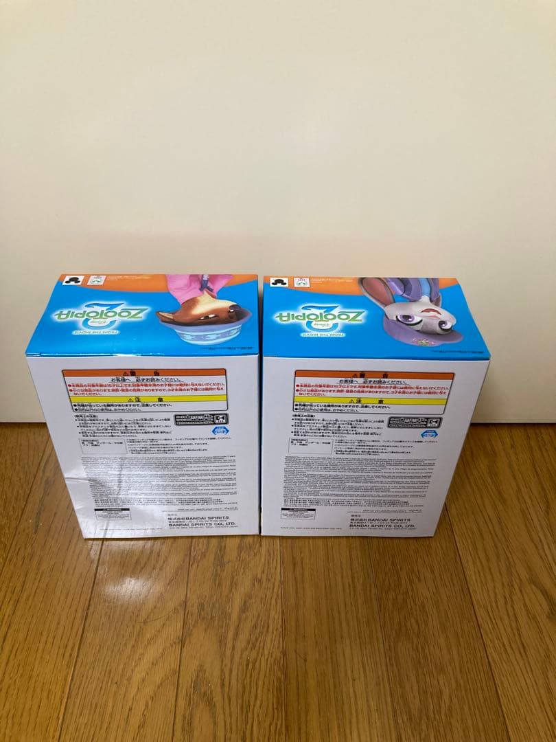 ズートピア2　ニック　ジュディ　モニタートップフィギュア　２体セット