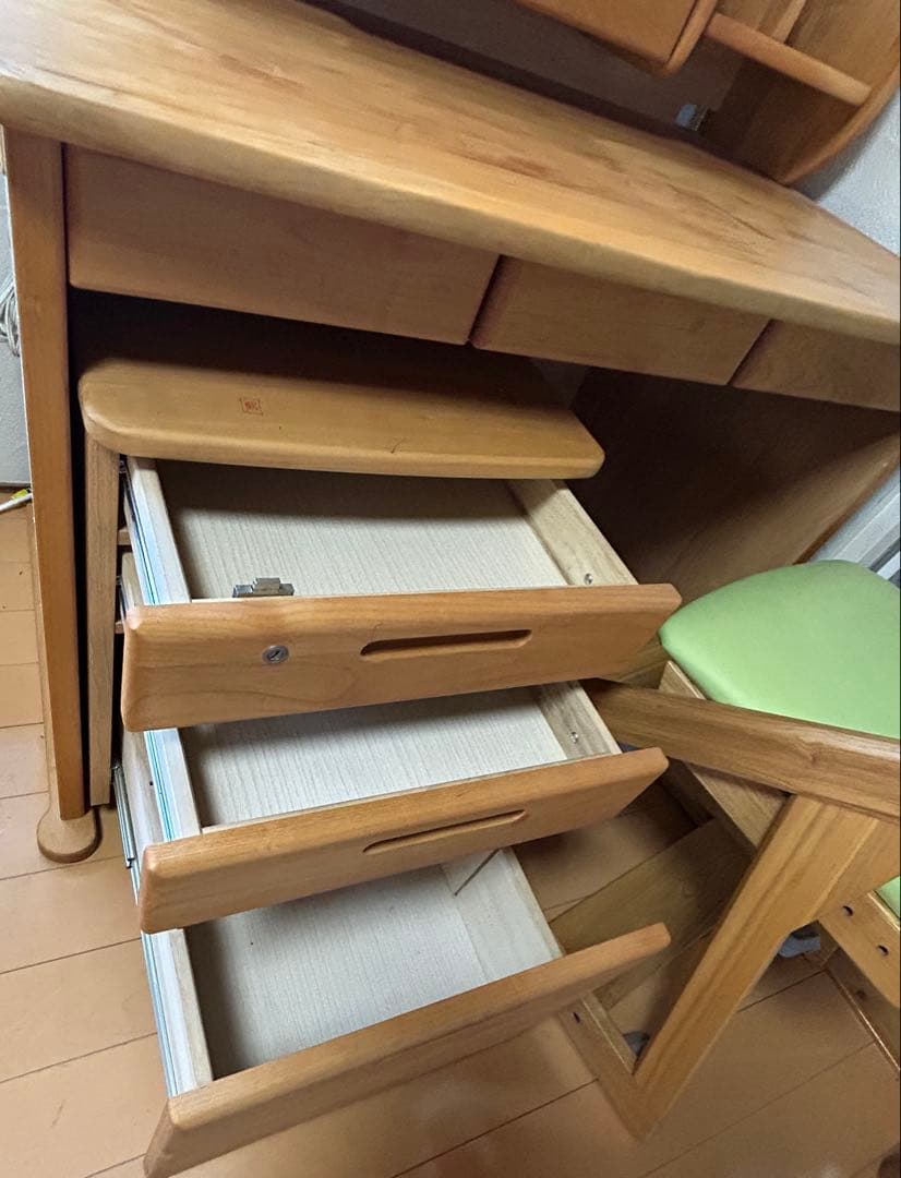 （値下げ）堀田木工所　日本製学習机
