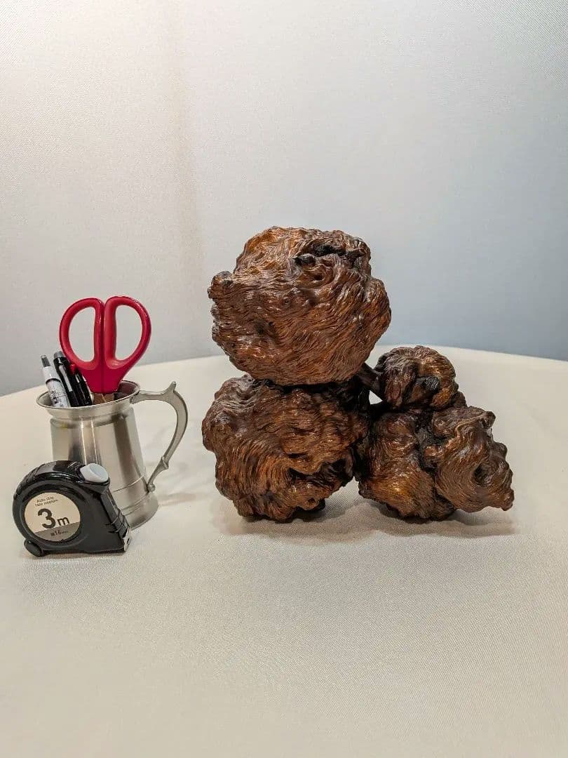瘤木　こぶ木　木製　置物　自然物　オブジェ　アート　貴重