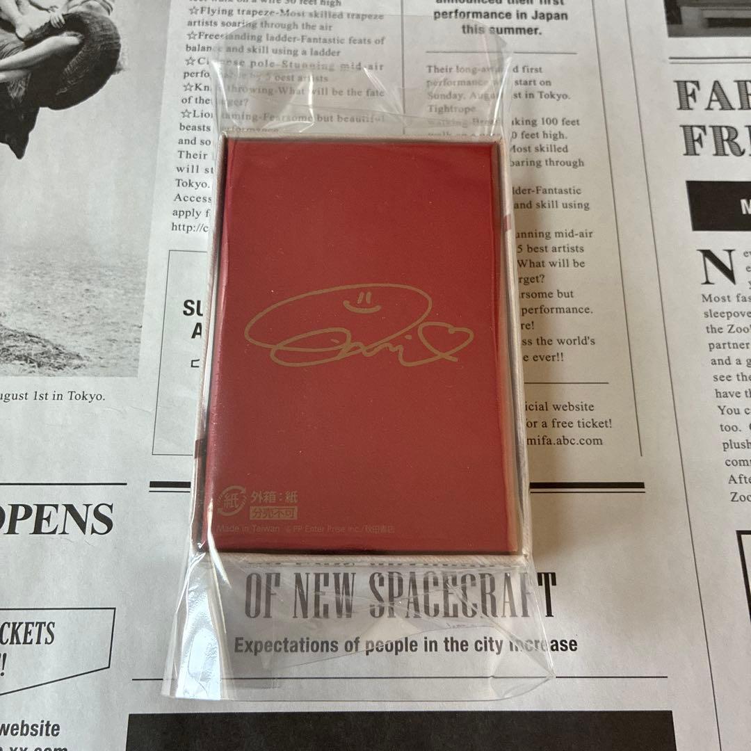 週刊少年チャンピオン　応募者全員サービス　東雲うみ　箔押し特製トランプ　未開封