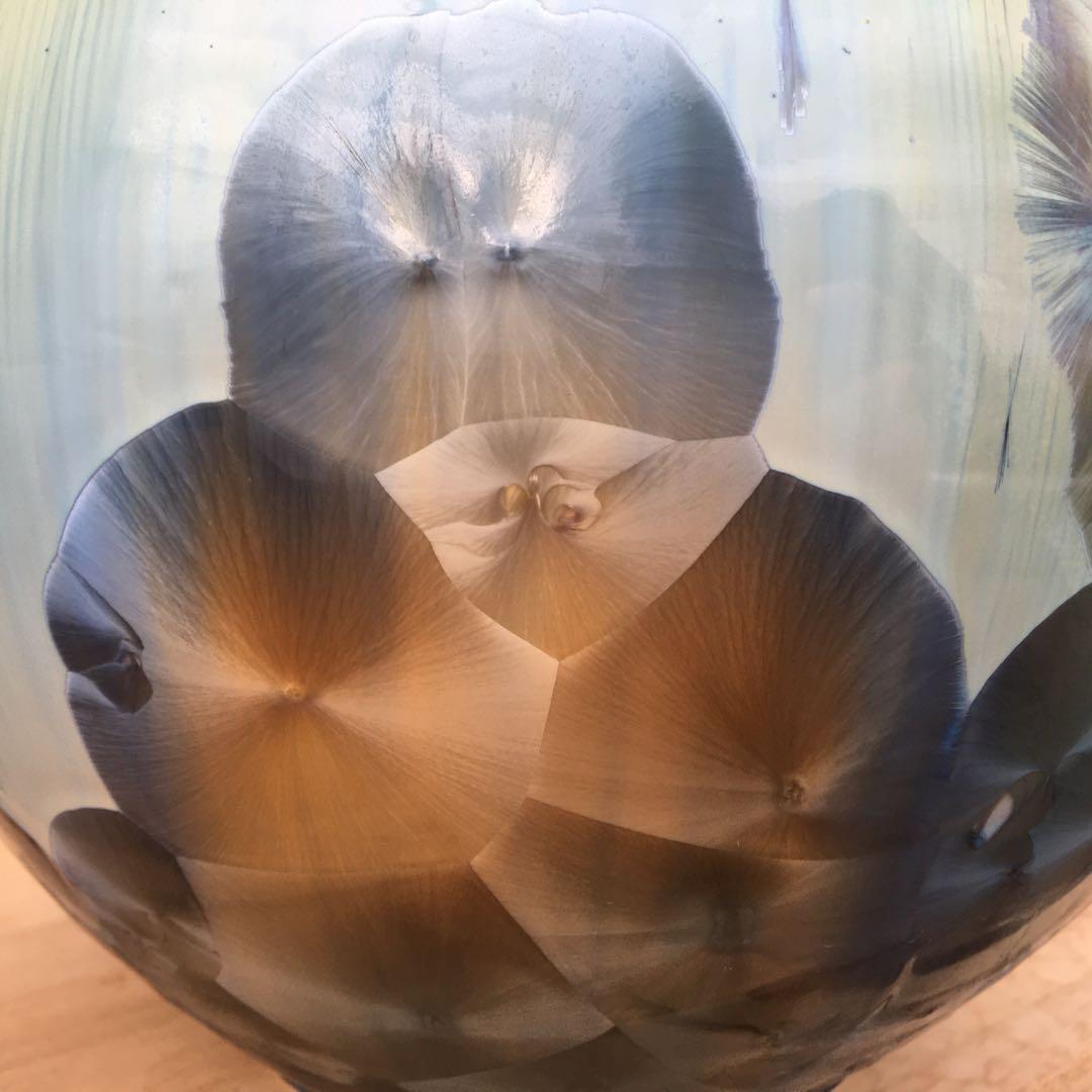 韓国磁器花瓶 慶尚北道 青松窯 共箱付き　管mpr