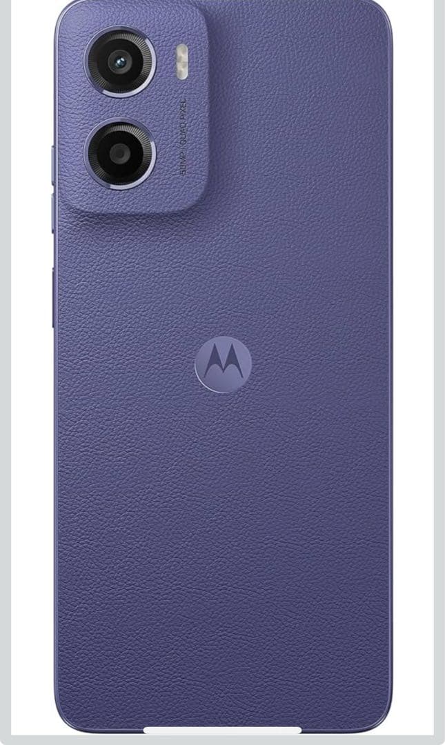 Motorola スマートフォン パープル